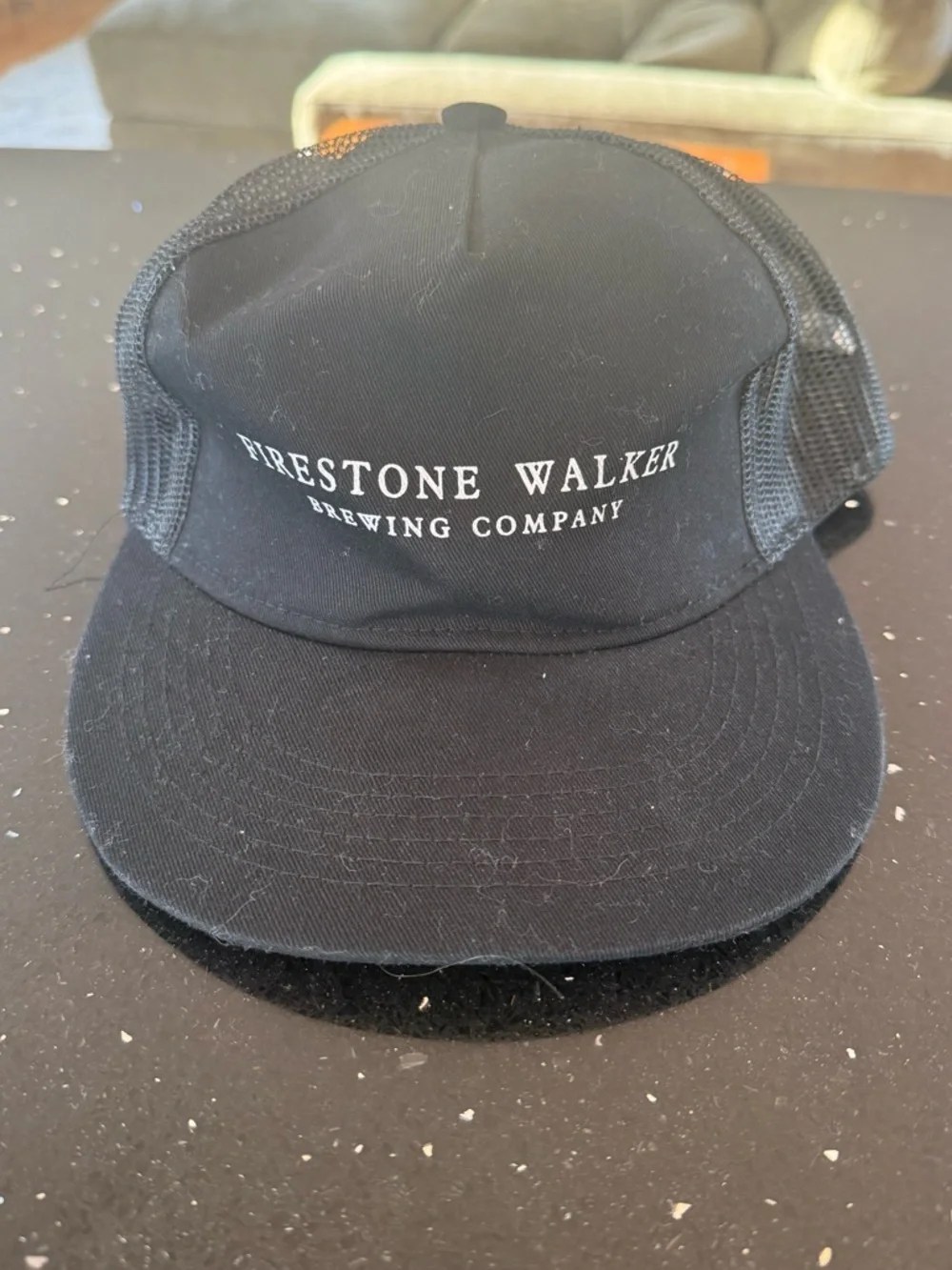 Firestone Walker Brewing Company Black Mesh Trucker Hat